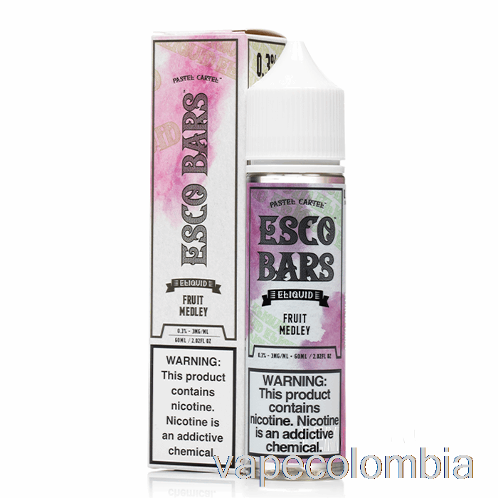 Vape Desechable Popurrí De Frutas - Barritas Esco - 60ml 0mg